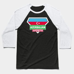 Azerbaijan Super Flag Supporter Baseball T-Shirt